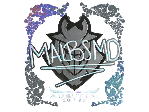 Sticker | malbsMd (Holo) | Austin 2025
