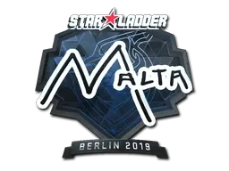 Sticker | malta (Foil) | Berlin 2019