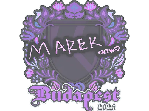 Sticker | Marek | Budapest 2025
