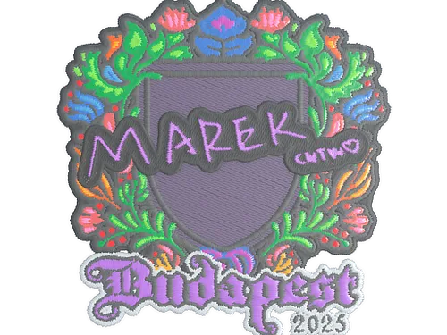 Sticker | Marek (Embroidered) | Budapest 2025