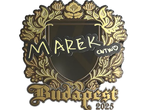Sticker | Marek (Gold) | Budapest 2025
