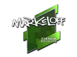 Sticker | markeloff | Boston 2018