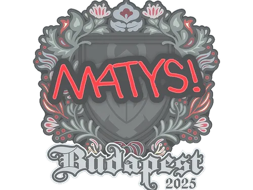 Sticker | MATYS | Budapest 2025