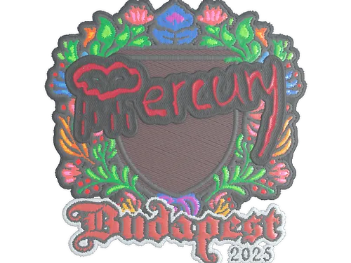Sticker | Mercury (Embroidered) | Budapest 2025