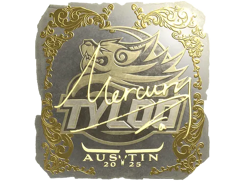 Sticker | Mercury (Gold) | Austin 2025