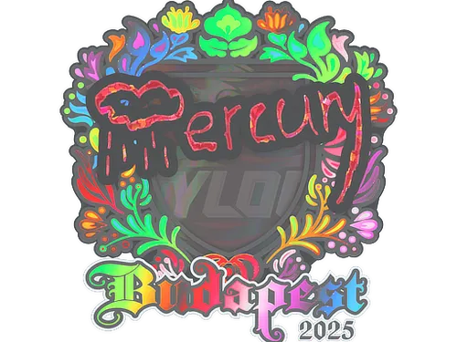 Sticker | Mercury (Holo) | Budapest 2025