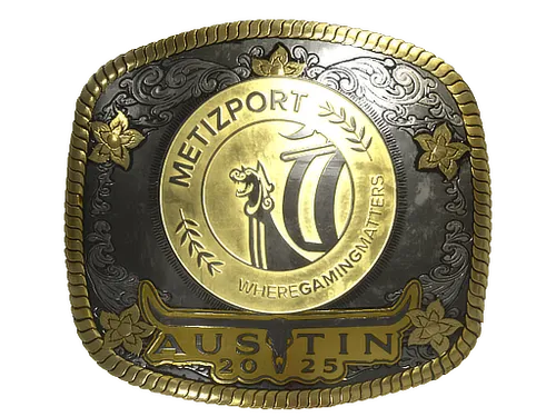 Sticker | Metizport (Gold) | Austin 2025