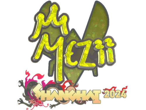 Sticker | mezii (Glitter) | Shanghai 2024