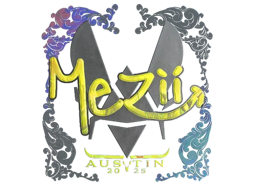 Sticker | mezii (Holo) | Austin 2025