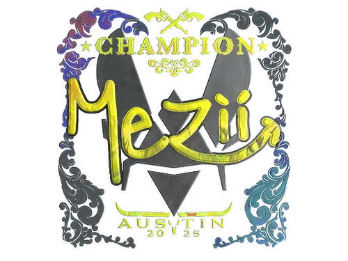 Sticker | mezii (Holo, Champion) | Austin 2025