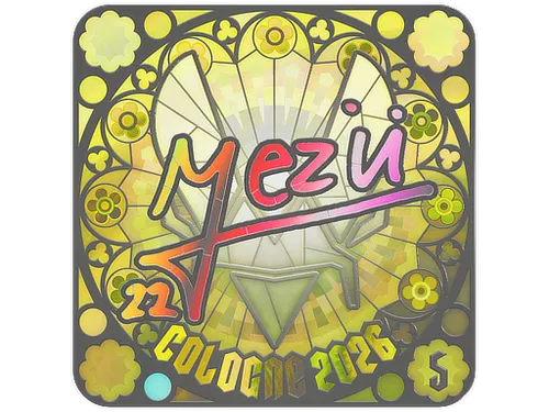 Sticker | mezii (Holo, Ranked) | Cologne 2026