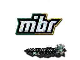 Sticker | MIBR (Glitter) | Antwerp 2022