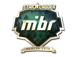 Sticker | MIBR (Gold) | Berlin 2019