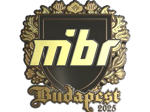Sticker | MIBR (Gold) | Budapest 2025