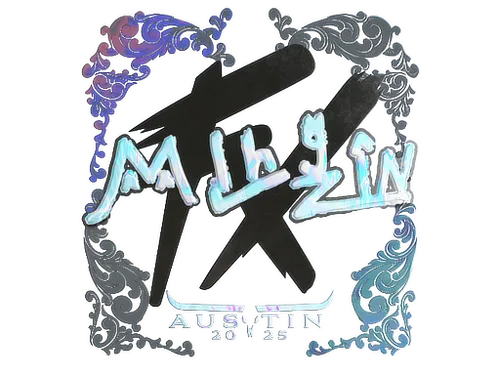 Sticker | mlhzin (Holo) | Austin 2025