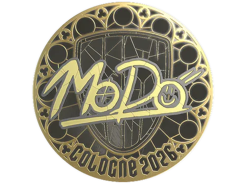 Sticker | MoDo (Gold) | Cologne 2026
