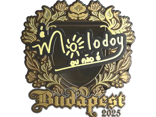 Sticker | molodoy (Gold) | Budapest 2025