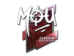 Sticker | mou (Foil) | Boston 2018