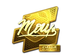 Sticker | mou (Gold) | Atlanta 2017