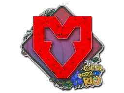 Sticker | MOUZ (Glitter) | Rio 2022