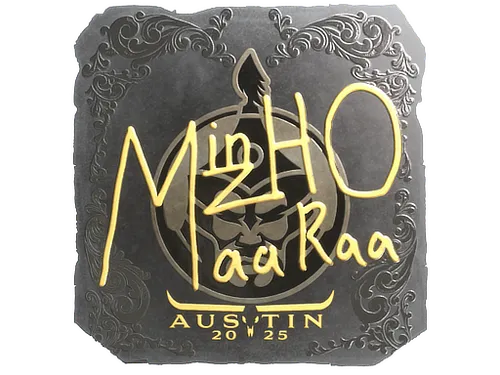 Sticker | mzinho (Foil) | Austin 2025