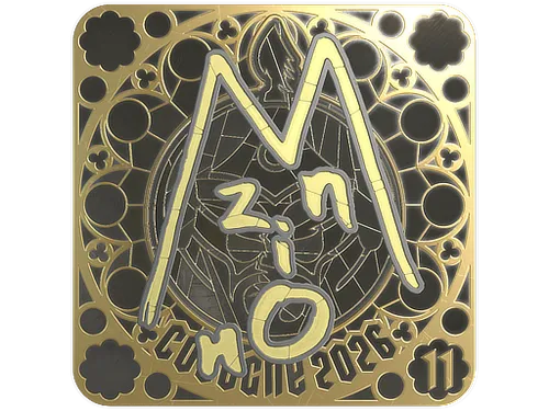 Sticker | mzinho (Gold, Ranked) | Cologne 2026