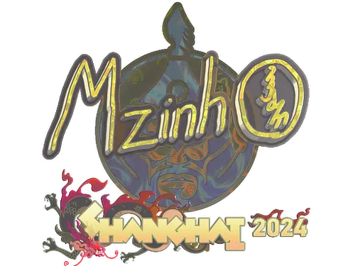 Sticker | mzinho (Holo) | Shanghai 2024