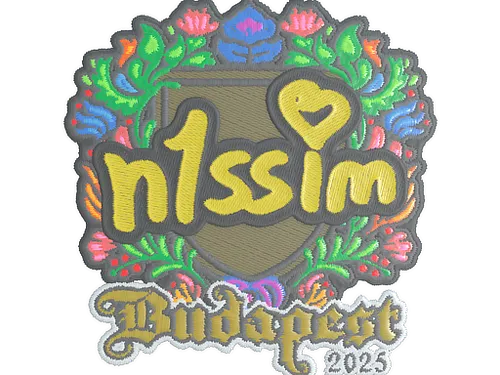 Sticker | n1ssim (Embroidered) | Budapest 2025