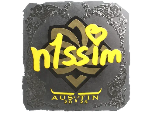 Sticker | n1ssim (Foil) | Austin 2025