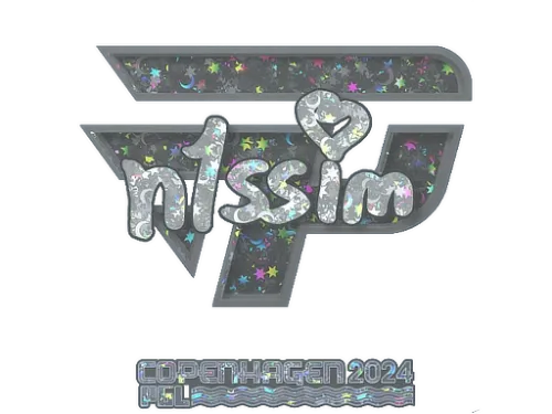 Sticker | n1ssim (Glitter) | Copenhagen 2024