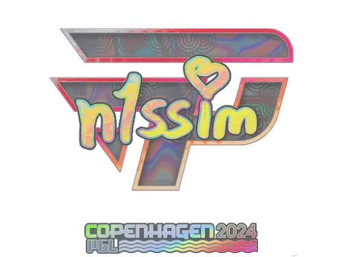 Sticker | n1ssim (Holo) | Copenhagen 2024