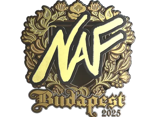 Sticker | NAF (Gold) | Budapest 2025