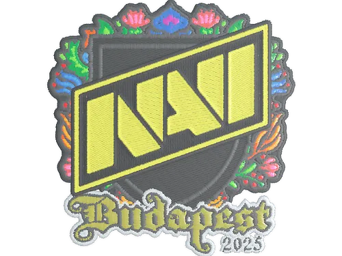 Sticker | Natus Vincere (Embroidered) | Budapest 2025