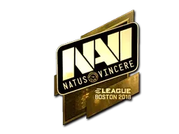 Sticker | Natus Vincere (Gold) | Boston 2018