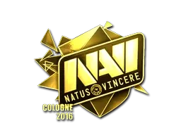 Sticker | Natus Vincere (Gold) | Cologne 2016