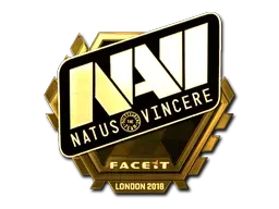 Sticker | Natus Vincere (Gold) | London 2018