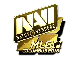 Sticker | Natus Vincere (Gold) | MLG Columbus 2016