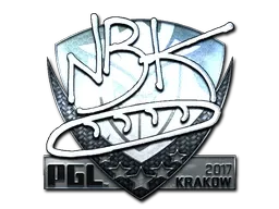 Sticker | NBK- (Foil) | Krakow 2017