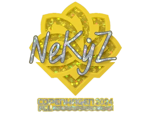 Sticker | NEKiZ (Glitter) | Copenhagen 2024