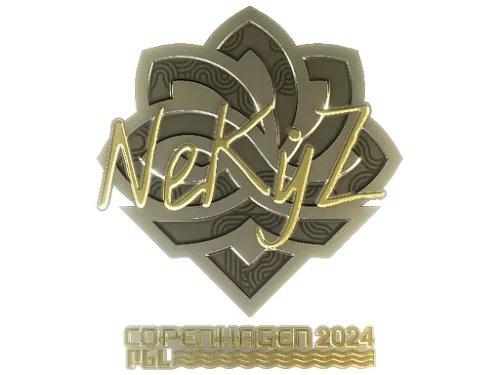 Sticker | NEKiZ (Gold) | Copenhagen 2024