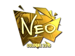 Sticker | NEO (Gold) | Cologne 2016