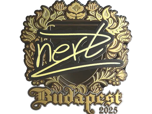 Sticker | NertZ (Gold) | Budapest 2025