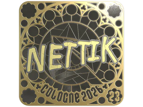 Sticker | nettik (Gold, Ranked) | Cologne 2026