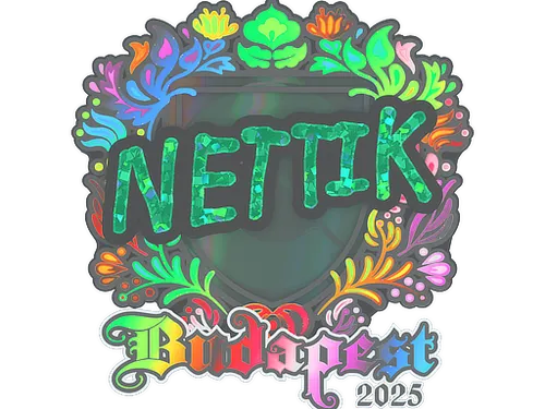 Sticker | nettik (Holo) | Budapest 2025