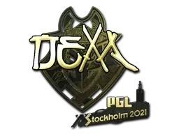 Sticker | nexa (Gold) | Stockholm 2021