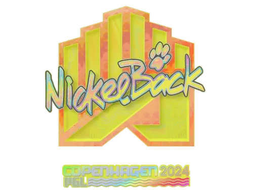 Sticker | NickelBack (Holo) | Copenhagen 2024