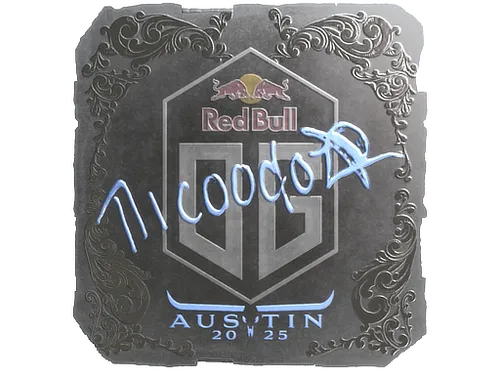 Sticker | nicoodoz (Foil) | Austin 2025
