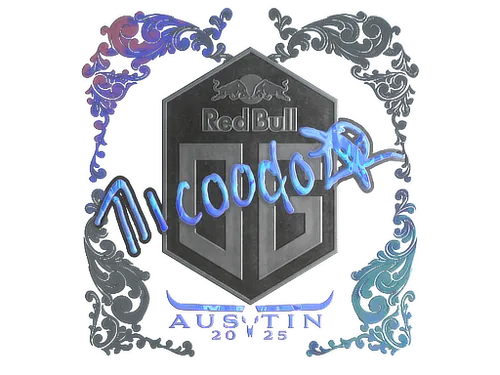 Sticker | nicoodoz (Holo) | Austin 2025