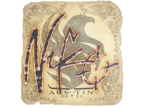 Sticker | NiKo | Austin 2025