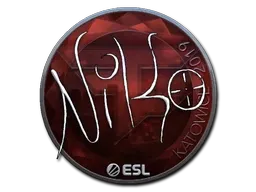 Sticker | NiKo (Foil) | Katowice 2019